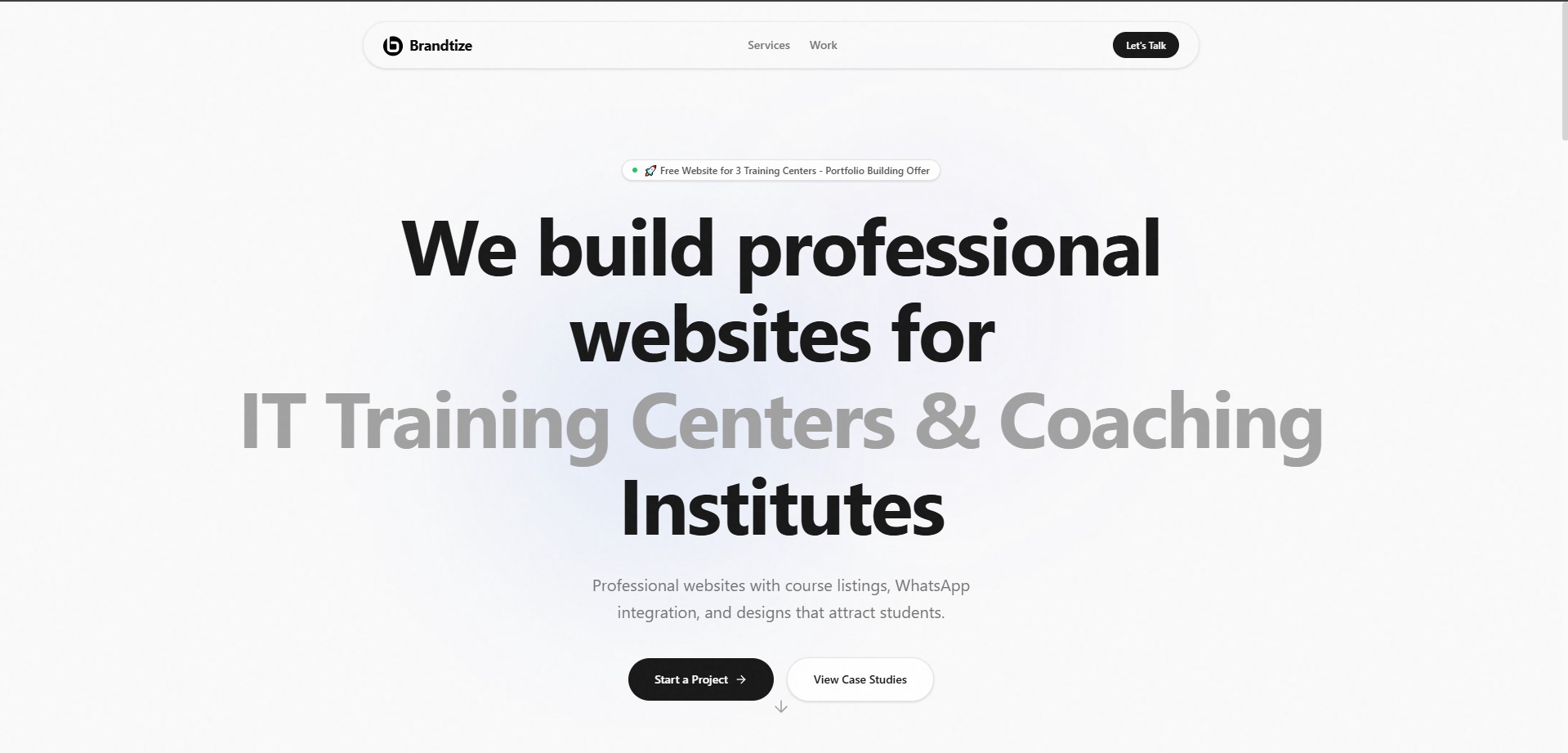 Brandtize – Professional EdTech Platforms