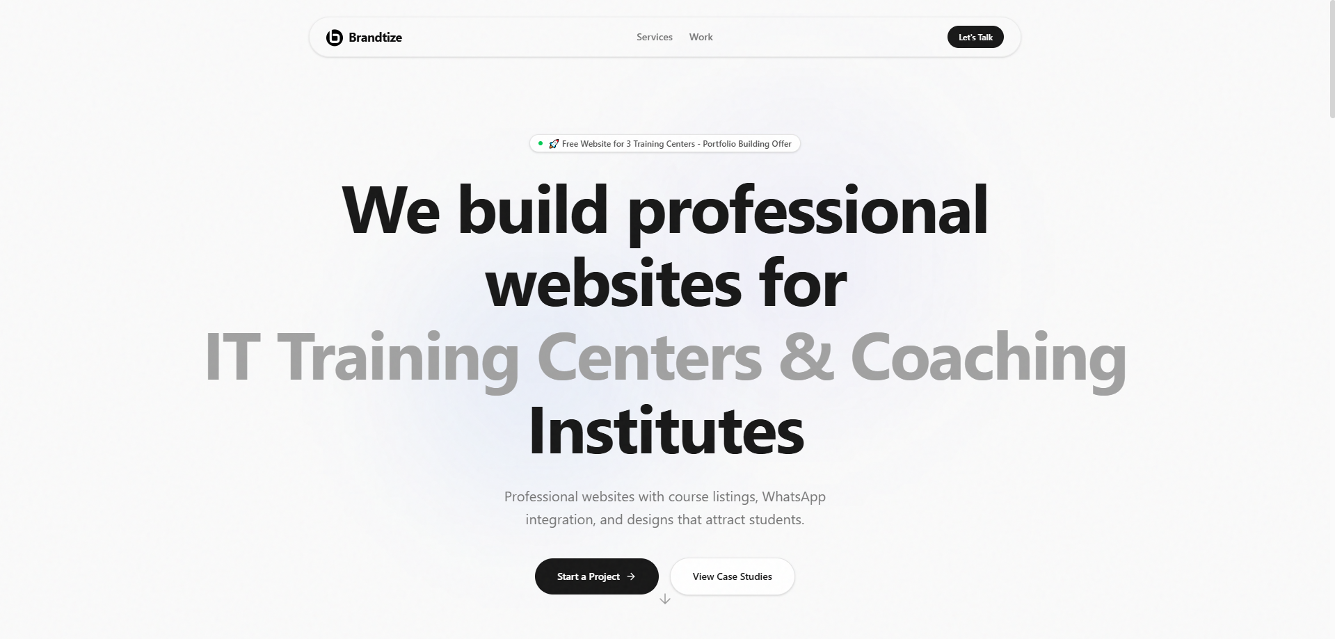 Brandtize – Professional EdTech Platforms