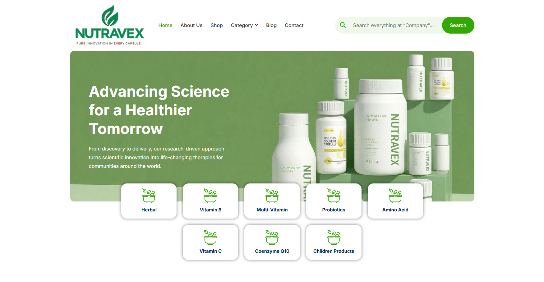 Nutravex Digital Ecosystem